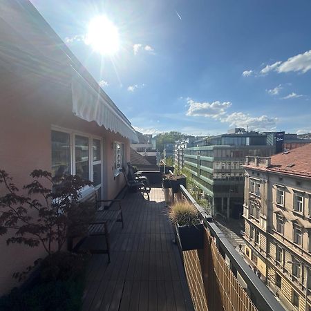 פראג Andel Apartment With Terrace מראה חיצוני תמונה